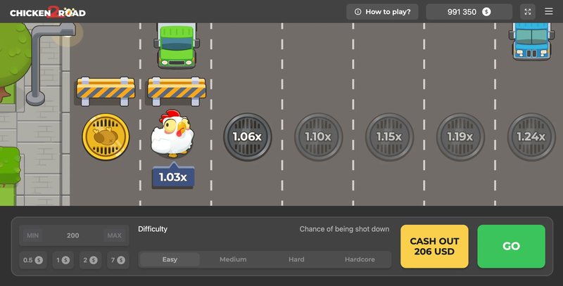 Discover juego chicken road