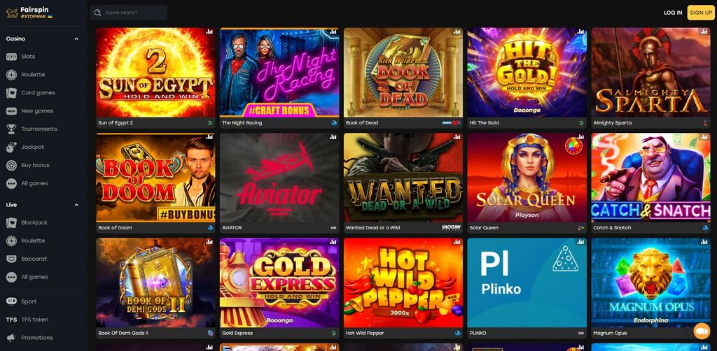 FairSpin Casino site 2026